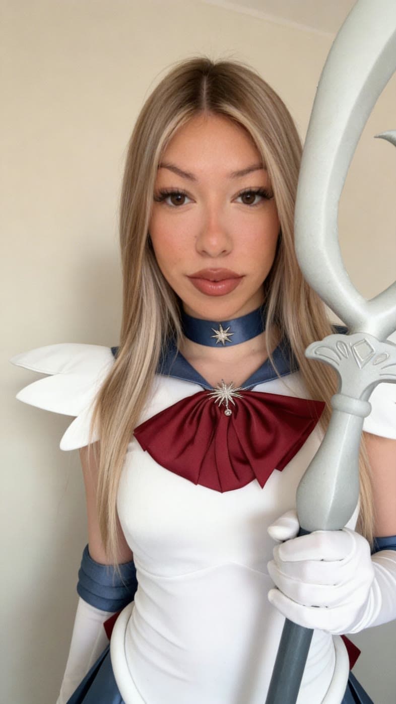 Magisches Anime Mädchen