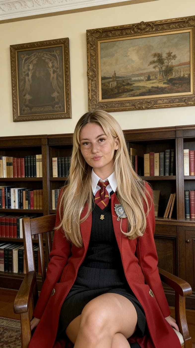 Studentin – Klassische Uniform